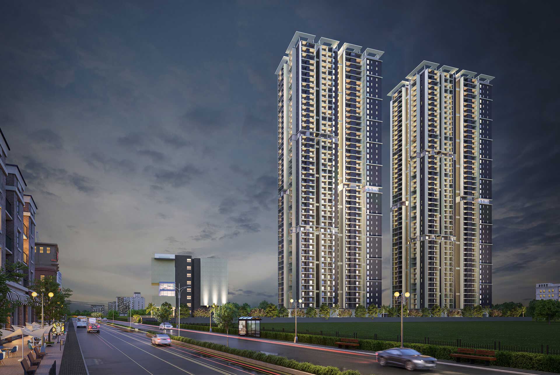 Mesmerising skyscraper project in Miyapur