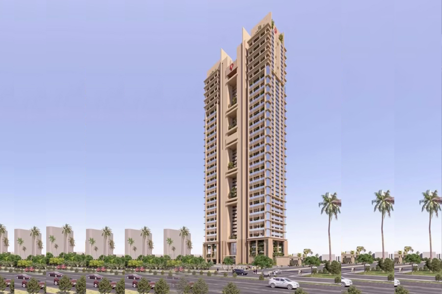 55-storey skyscraper in Kokapet