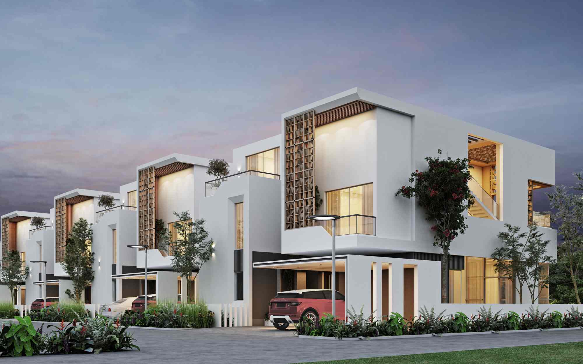 The Boat Club @ Medchal Lake stands as a definition for modern villa