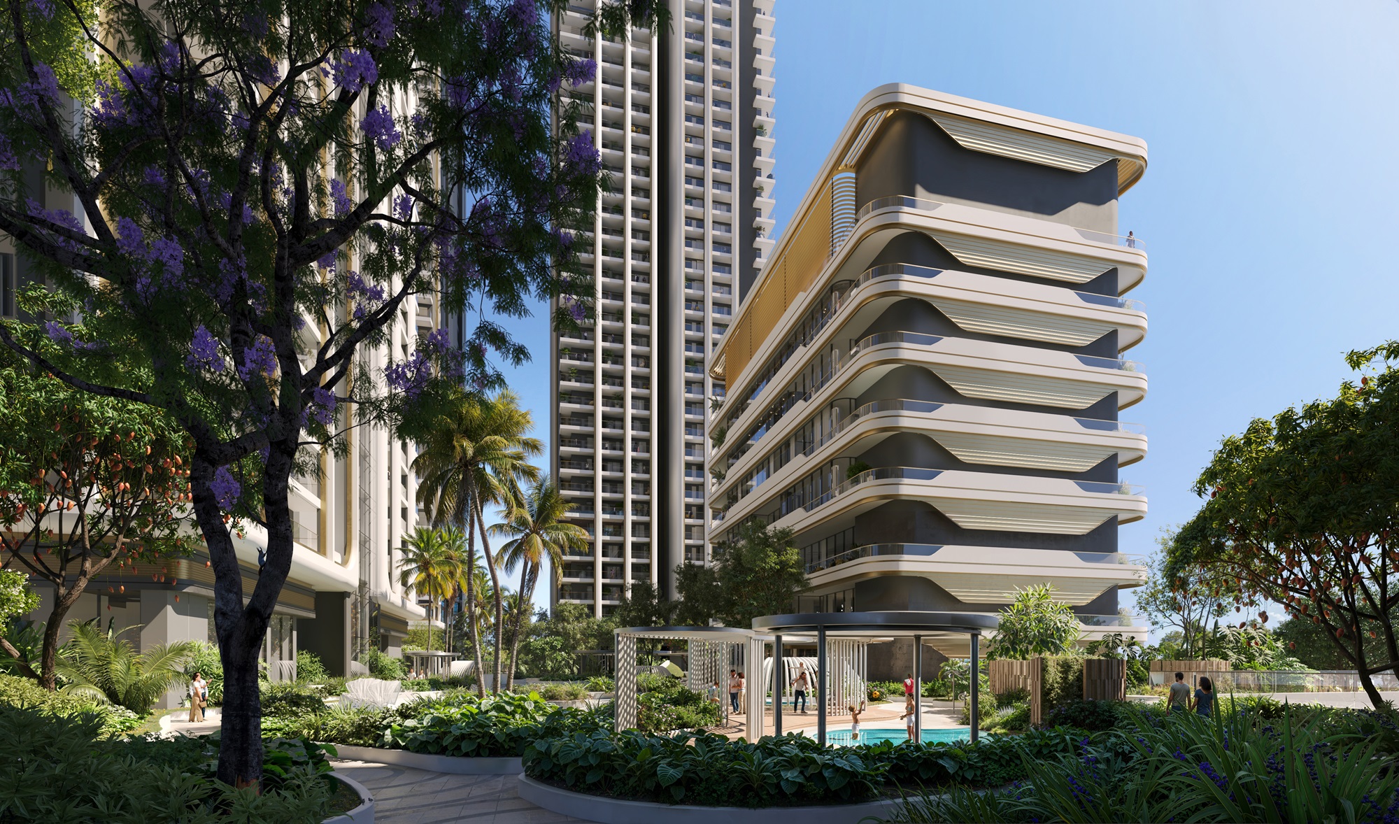 Amazing skyline in Kokapet Neopolis